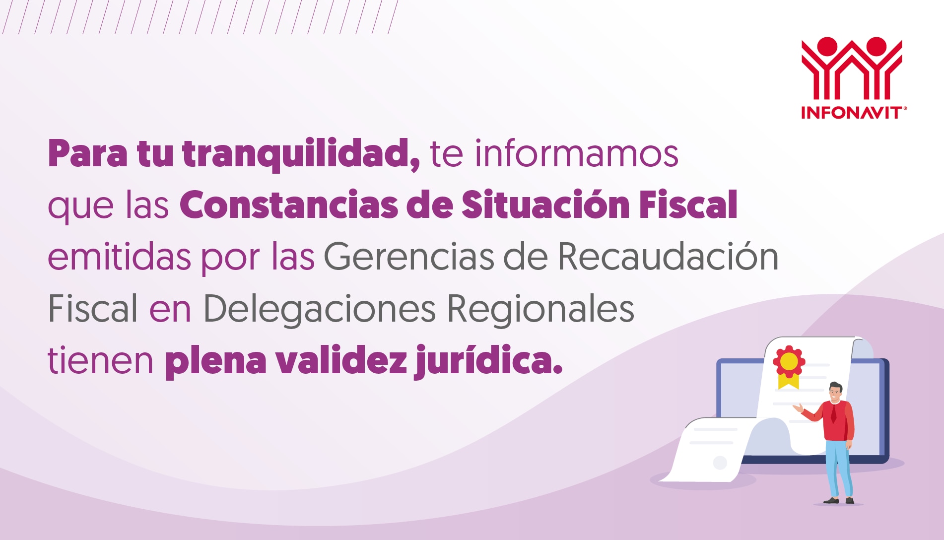 Constancia de situación fiscal | Infonavit